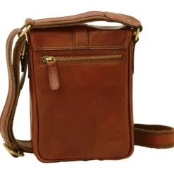 Modna torba męska na ramię skórzana  "Opole"