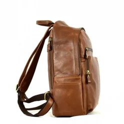 Męski plecak ze skóry na czas wolny i na podróż "Roccatederighi"