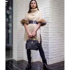 Niezwykle elegancka torebka damska skórzana "Certaldo"