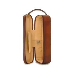 Opakowanie na wino ze skóry "Bacco" B