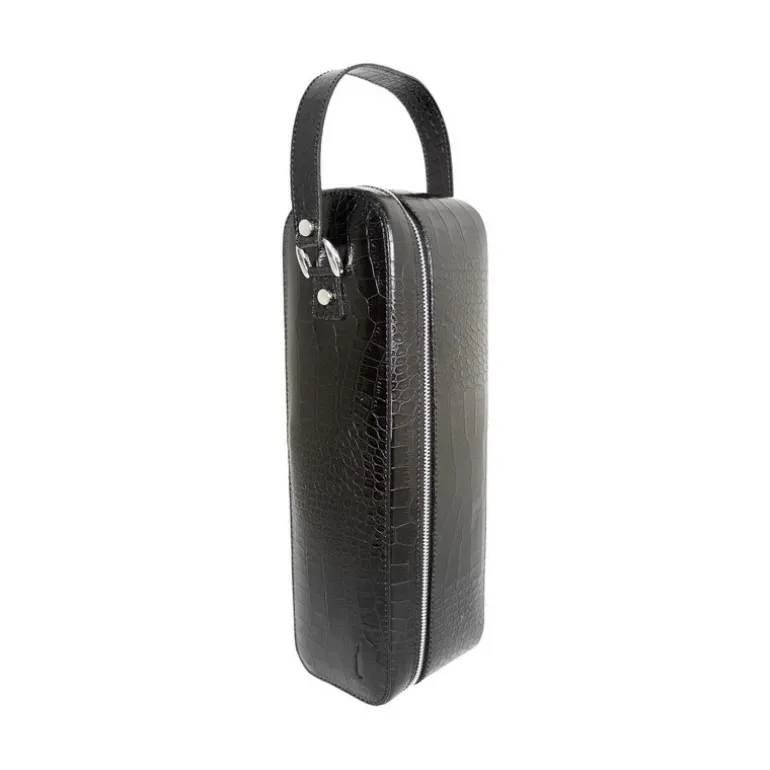 Opakowanie na wino ze skóry "Bacco" K