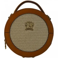 Owalna mała torebka skórzana damska Summer