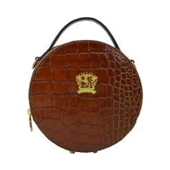 Owalna mała torebka skórzana damska "Troghi" K