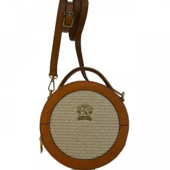 Owalna mała torebka skórzana damska Summer