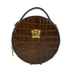 Owalna mała torebka skórzana damska "Troghi" K