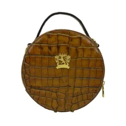 Owalna mała torebka skórzana damska "Troghi" K