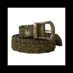 Pasek damski / męski ze skóry "Four roses" ZI