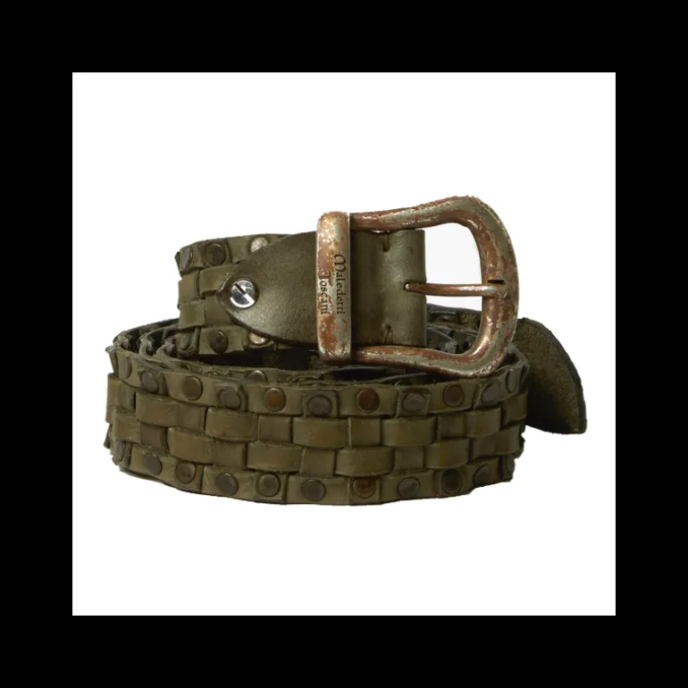 Pasek damski / męski ze skóry "Four roses" ZI