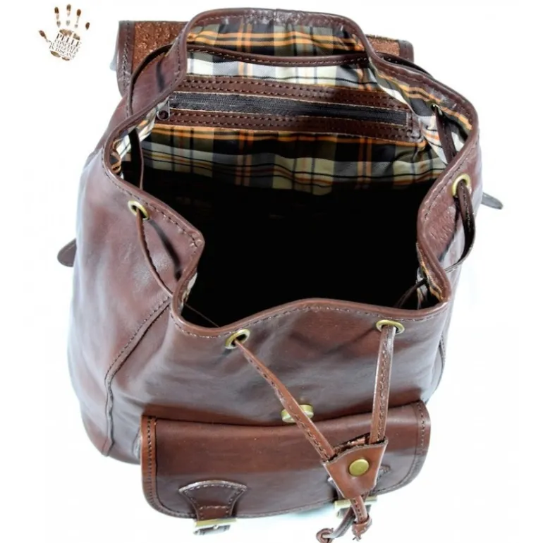 Plecak skórzany damski "Aurelia" Czarny