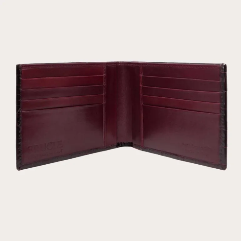 Portfel z prawdziwej skóry krokodyla BO