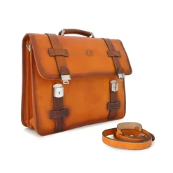 Praktyczna teczka z włoskiej skóry "Vallombrosa" B500