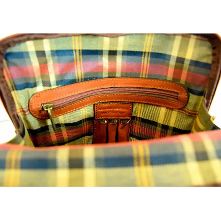 Praktyczny skórzany plecak damski "Pontina"