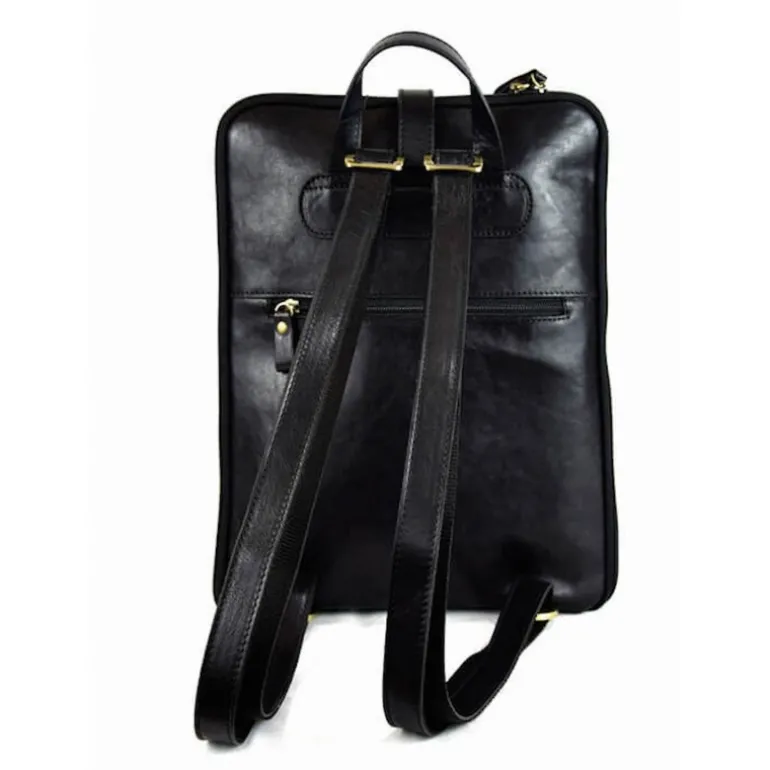 Praktyczny skórzany plecak damski "Pontina"