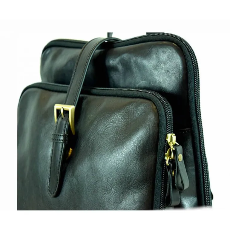 Praktyczny skórzany plecak damski "Pontina"