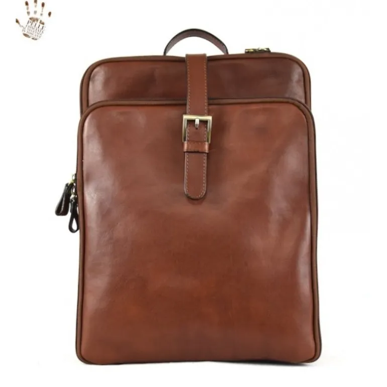 Praktyczny skórzany plecak damski "Pontina"