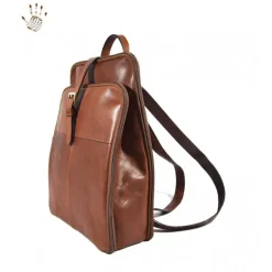 Praktyczny skórzany plecak damski "Pontina"