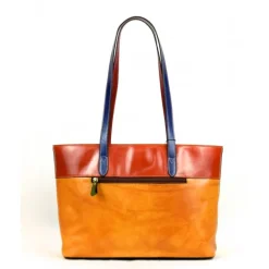 Przepiękna torebka damska skórzana "Corte dei Butteri" Multicolor