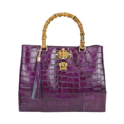 Średnia kuferek skórzana ze zwierzęcym motywem. "Sarteano" K