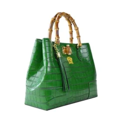 Średnia kuferek skórzana ze zwierzęcym motywem. "Sarteano" K