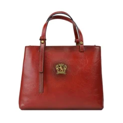 Średnia skórzana kuferek damska. "Camperiti"