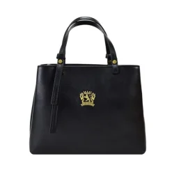 Średnia skórzana kuferek damska. "Camperiti"