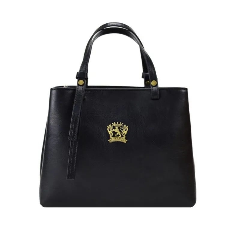 Średnia skórzana kuferek damska. "Camperiti"