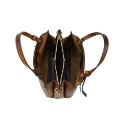 Średnia skórzana kuferek damska. "Camperiti"