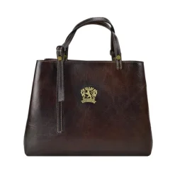 Średnia skórzana kuferek damska. "Camperiti"