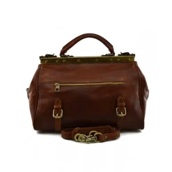Skórzana torba lekarska w stylu Old America "Giżycko" TM