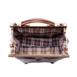 Skórzana torba lekarska w stylu Old America "Giżycko"