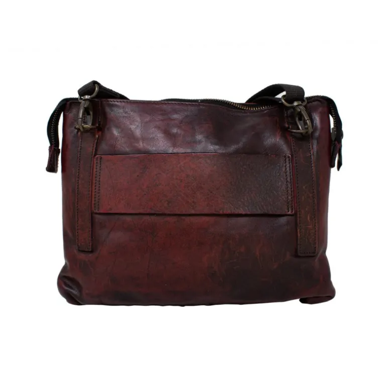 Skórzana torba na laptopa 14" przystosowana do trolley BR