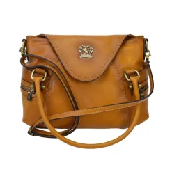 Skórzana torebka damska na podwójnych rączkach. "Rincine"