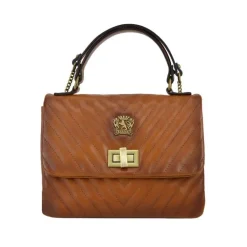 Skórzana torebka damska z wzorem. "Pian d'Alma"