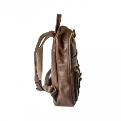 Skórzany plecak na laptopa 15" z pocztówką