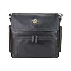 Sportowa skórzana torba z kieszonkami "Tosca"