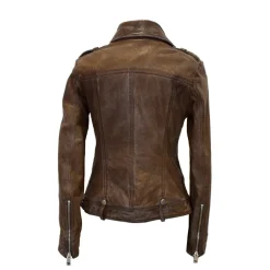 Stylowa i designerska kurtka skórzana damska "Toscana"