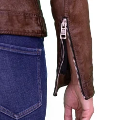 Stylowa i designerska kurtka skórzana damska "Toscana"