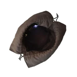 Sztywna damska skórzana torba z krokodylim wzorem "King" K335