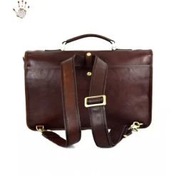 Teczka plecak skórzana "Torre Alta"