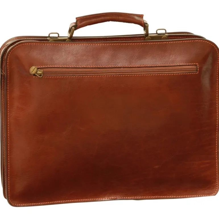 Teczka z uchwytami na parasole z licowej skóry cielęcej "Olsztyn"