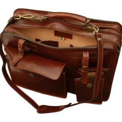 Teczka z uchwytami na parasole z licowej skóry cielęcej "Olsztyn"