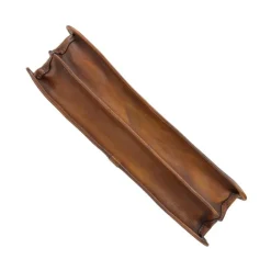 Teczka z włoskiej skóry garbowanej roślinnie "Pratomagno" B459