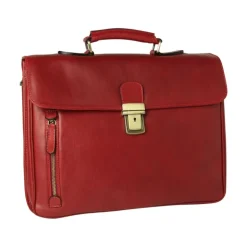 Teczka ze skóry 100% made in italy garbowanej roślinnie "Łódź" RO