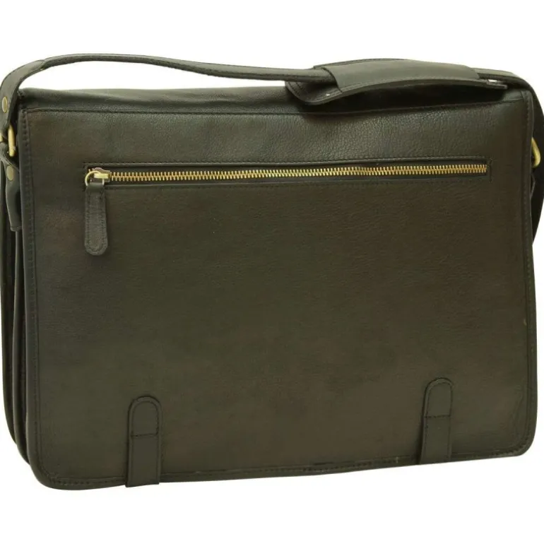 Torba męska na ipad z włoskiej skóry cielęcej "Tczew" CZ