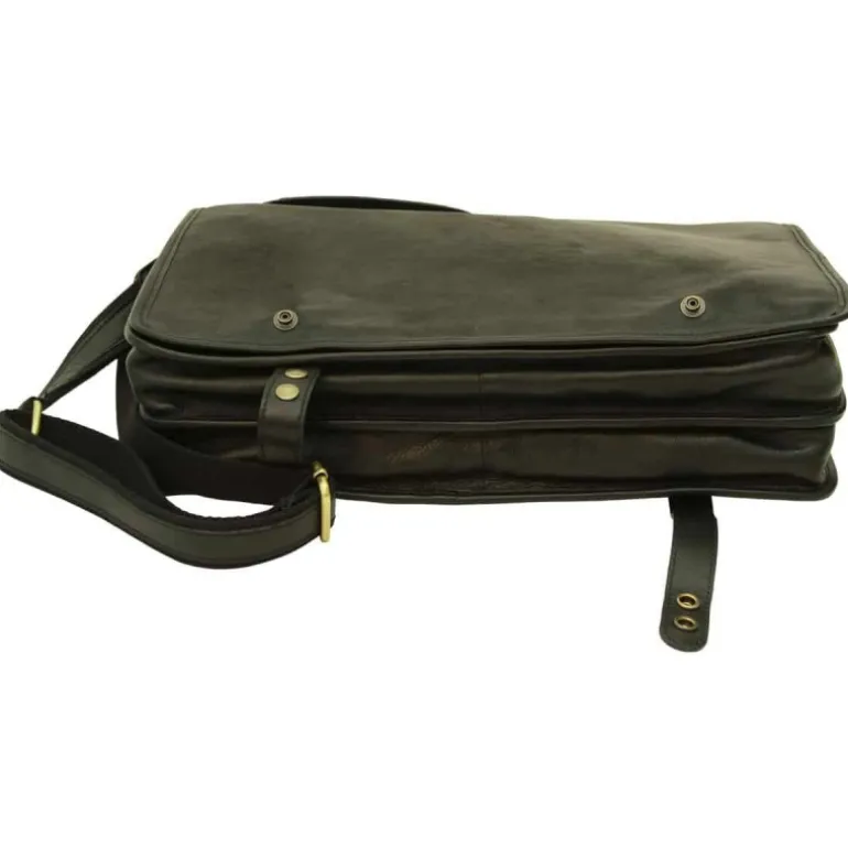 Torba męska na ipad z włoskiej skóry cielęcej "Tczew" CZ