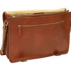 Torba męska na ipad z włoskiej skóry cielęcej "Tczew" BR