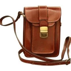 Torba męska skórzana na pasek od spodni "Lublin"