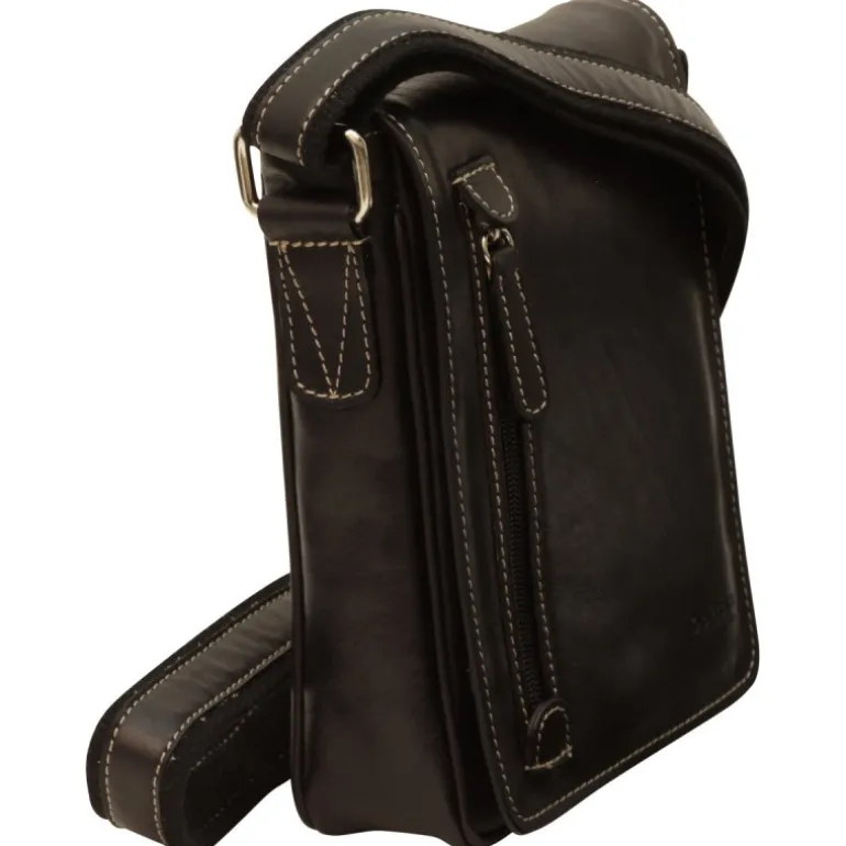 Torba na ramię skórzana męska "Gdańsk" CZ