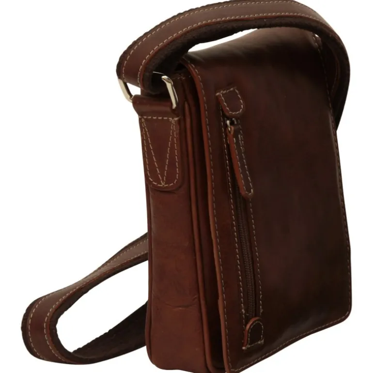 Torba na ramię skórzana męska "Gdańsk" BR