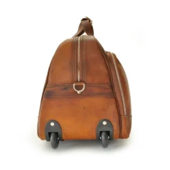 Torba podróżna skórzana na kółkach "Transiberiana"